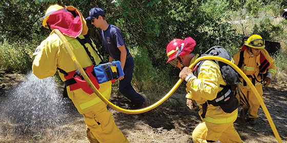 Midpen rangers partner with fire agencies for annual fire training