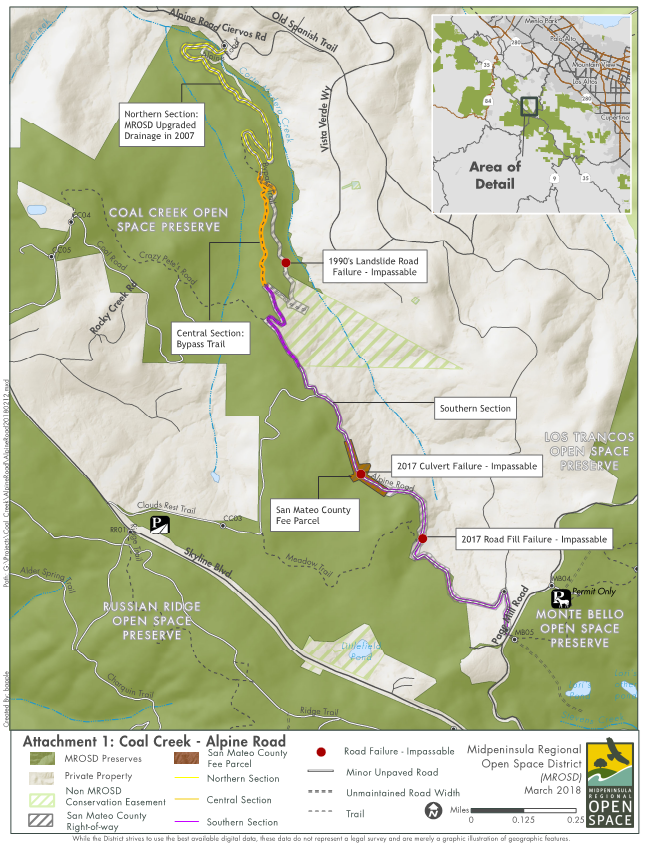 Alpine Valley Trail Map